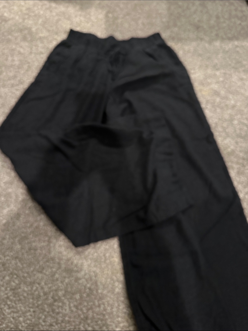 a new day Black Women's Drawstring linen